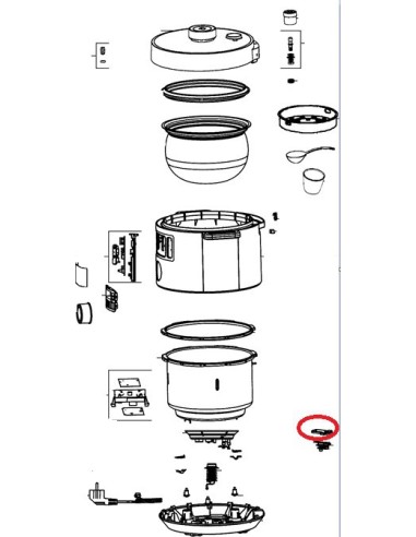 Joint pour Cuiseur Turbo Cuisine MOULINEX