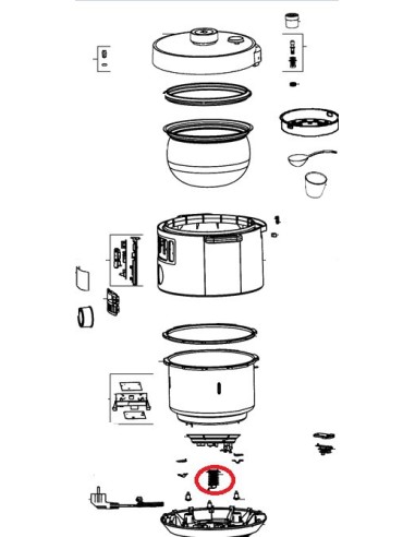Sonde pour Cuiseur Turbo Cuisine MOULINEX