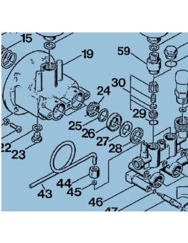 Vis VS M12x1,5 pour Nettoyeur Haute Pression KARCHER 