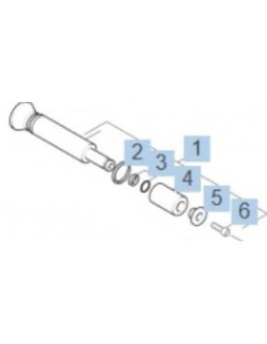 Vis cylindrique M 5x20 pour  Nettoyeur Haute Pression KARCHER 