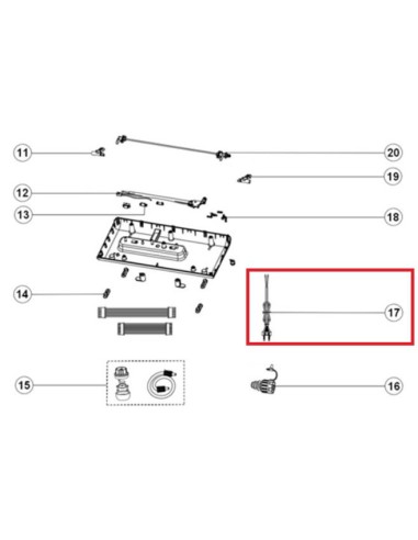 Cordon Alimentation pour Machine Sous Vide Riviera & Bar