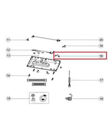 Microswitch pour Machine Sous Vide Riviera & Bar