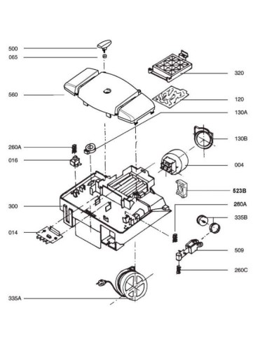 Carte Electronique pour Aspirateur TORNADO