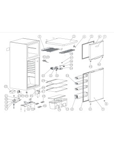 Plaque Support Fer à Vapeur pour Générateur Vapeur Express Compact SV7122C0/D10 CALOR