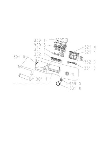 Platine de Commande pour Séche Linge LADEN