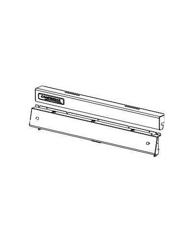 Consoles  Haut  + Bas  Texture  Gris  Foncé pour Barbecues 4 Series CAMPINGAZ
