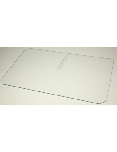 Couvercle Verre Crisper 466X281X4 pour Réfrigérateur SCHOLTES 