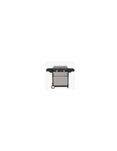PLANCHA GAZ SUR CHARIOT BF EXLD - 60x40 cm - Plaque fonte émaillée