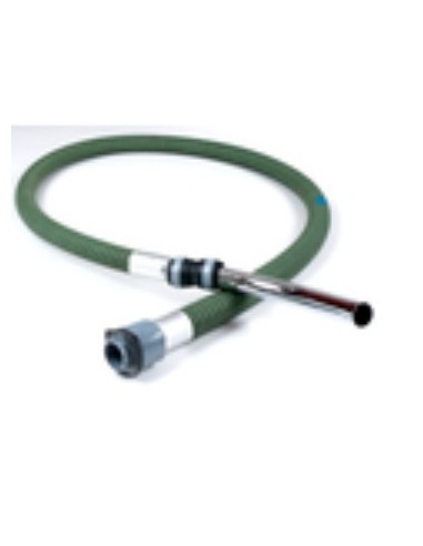 Flexible / Tuyau en Caoutchou 2m + Crosse en Acier pour Aspirateur GM80 / 80C / GS80 / GM400 Nilfisk