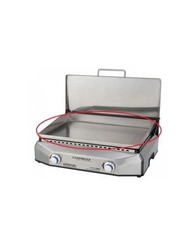 Plaque De Cuisson Inox  Avec 4 Vis Support pour Plancha CAMPINGAZ
