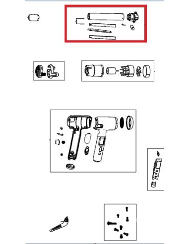 Résistance Complet pour Fer à Boucler ROWENTA