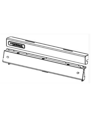 Consoles Haut  + Bas  Texture Gris Foncé pour Barbecues 4 Séries CAMPINGAZ