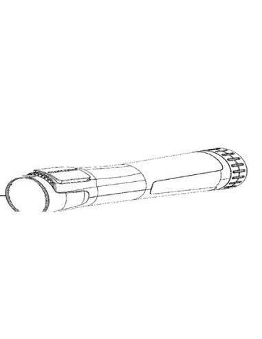 Boitier Supérieur+ Inférieur  pour Brosse Chauffante ROWENTA
