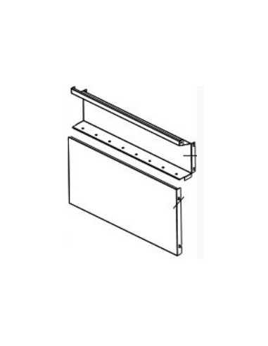 Jupe Tole Haut + Bas Noir pour Barbecue Campingaz