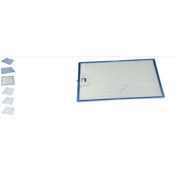 Filtre Métallique Anti Graisse  243  300 × 252 × 7 mm pour Hotte FRANKE Roblin