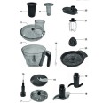 Flasque Couvercle Noir pour Cocotte nutricook+8L Seb