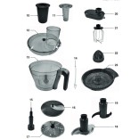 Flasque Couvercle Noir pour Cocotte nutricook+8L Seb