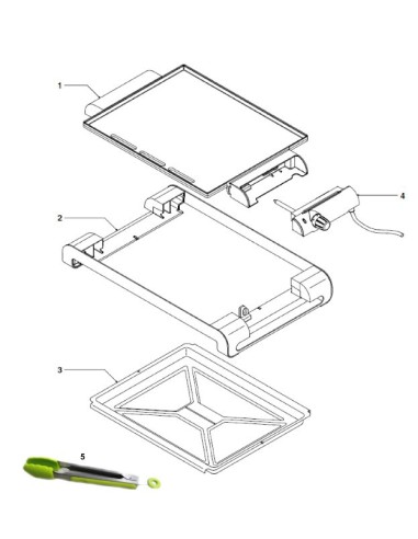 Réservoir en Tole pour Barbecue Philips