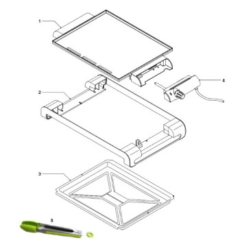 Réservoir en Tole pour Barbecue Philips