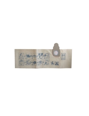 Sacs en Papier x5 pour Aero 640 / 840A / 7 Gallon AS/E Nilfisk