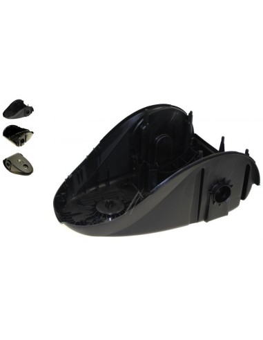 Demi Boitier Intérieur Noir pour Aspirateur Sans Sac Silence Force Cyclonic ROWENTA