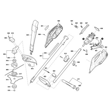 Tube pour Coupe Bordure BOSCH