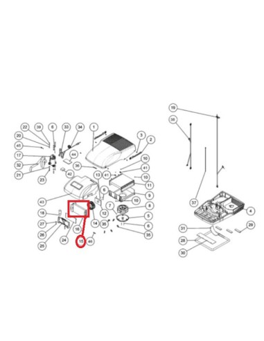 Evaporateur Arriére pour Climatisateur DOMETIC