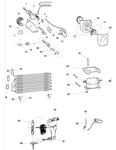 Thermostat pour Réfrigérateur SCHOLTES