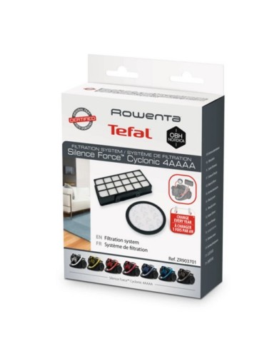 Kit Filtre pour Aspirateur Sans Sac Silence Force Cyclonic ROWENTA