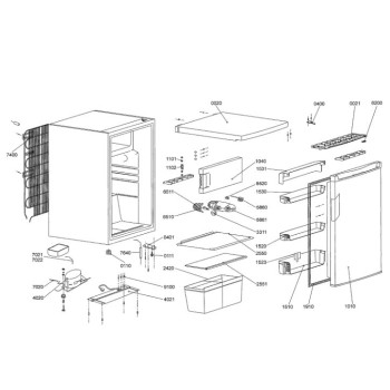 Couvercle Crisper pour Réfrigérateur WHIRLPOOL