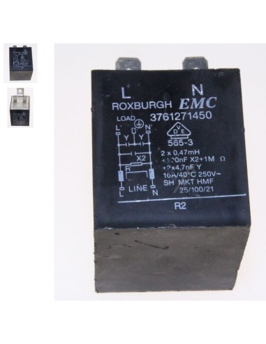 Filtre Secteur Antiparasites pour Micro Ondes TOSHIBA