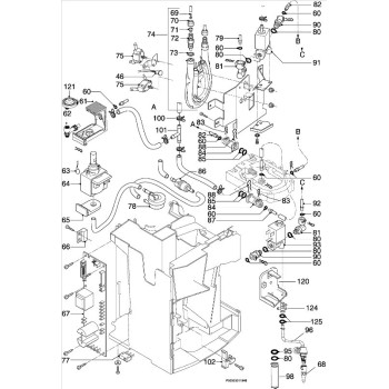 Carte Electronique de Puissance pour Cafetiére ELECTROLUX