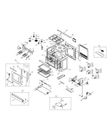 Bougie 1200mm pour Cuisiniére AIRLUX