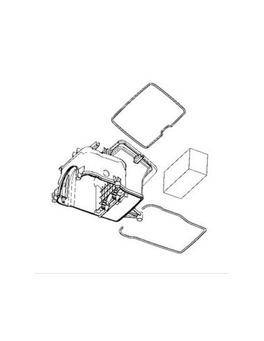 Carter Moteur +Joint + Mousse pour Aspirateur  Silence Force Rowenta