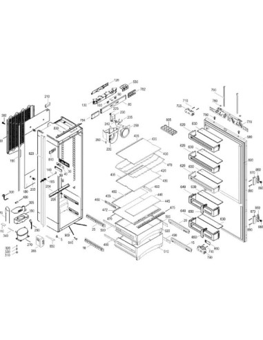 Compresseur  pour Refrigérateur LIEBHERR 