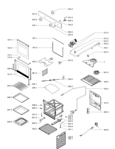Thermostat Gaz pour Four Hotpoint