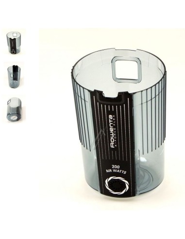 Bac Séparateur Gris pour Aspirateur ROWENTA