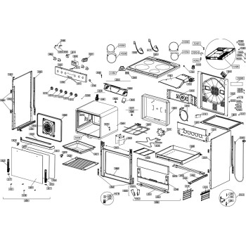 Vitre Intérieur pour Cuisiniére AMICA
