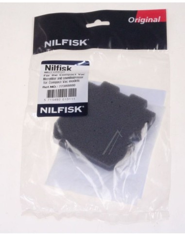 Micro-Filtre de Refoulement pour Aspirateur Compact Nilfisk