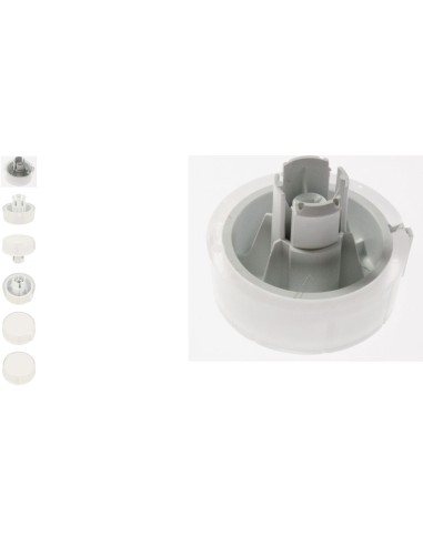 Bouton Blanc pour Lave Linge ELECTROLUX
