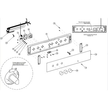 Thermostat Régulation pour Four GLEM