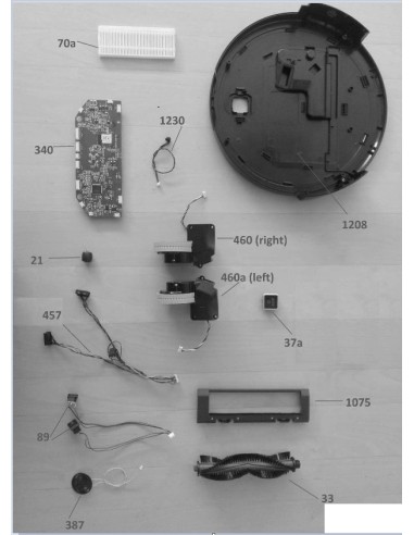 Platine Principale pour Aspirateur Robot HOOVER