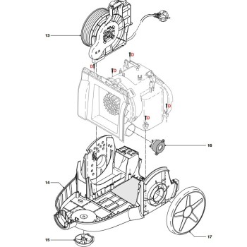 Enrouleur pour Aspirateur Philips