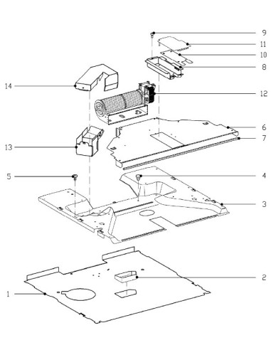 Ventilateur pour Four MIELE