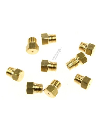 Jeu Injecteurs Gaz Butane 6mm pour Cuisiniére Rosiéres