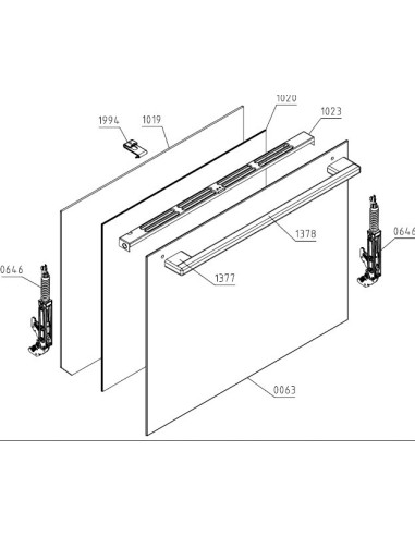 Vitre Four Extérieure  pour Four GORENJE