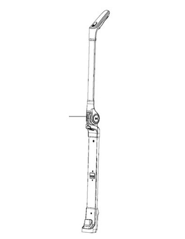 Poignée Flexible Vert pour Aspirateur Balai XTREM COMPACT ROWENTA