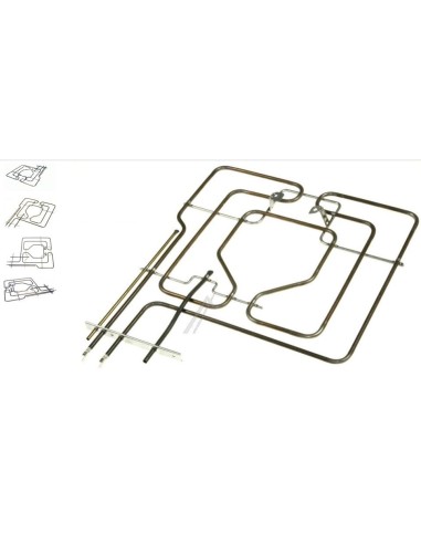 Résistance Voute 2800W 230V pour Four  SIEMENS 