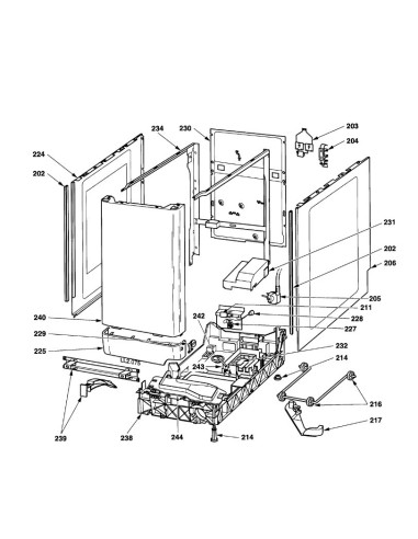 Module Electronique pour Machine à Laver THOMSON