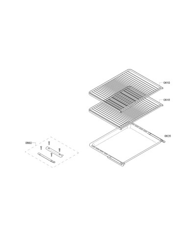Grille Combiné pour Cuisiniére SIEMENS